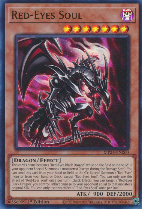 Alma de Olhos Vermelhos no Yu-Gi-Oh! TCG/OCG.