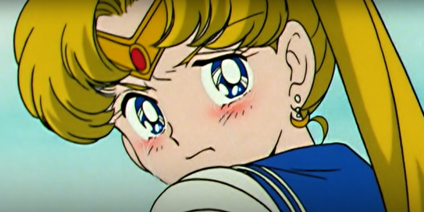 Sailor Moon chora em Sailor Moon