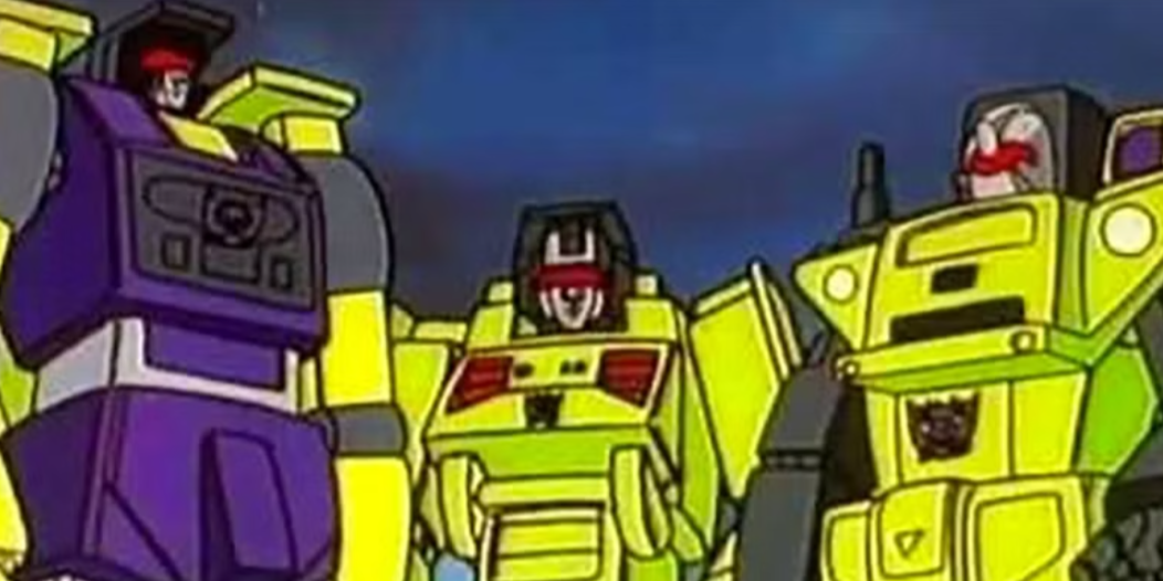 Los Constructicons se reúnen en Transformers G1.