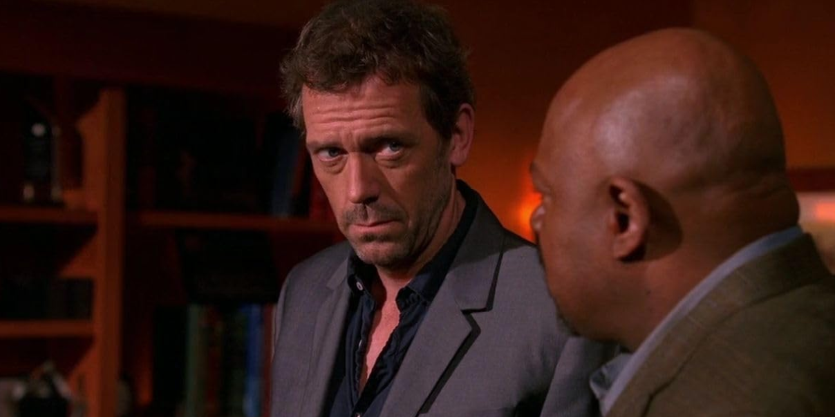 House fala com o pai do Dr. Foreman em House MD.