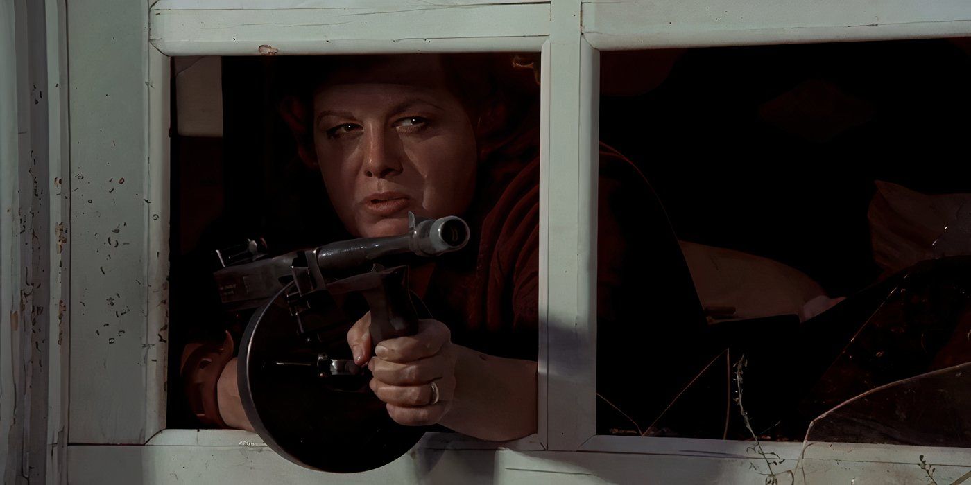 Shelley Winters is Ma Barker in Roger Corman's Bloody Mama