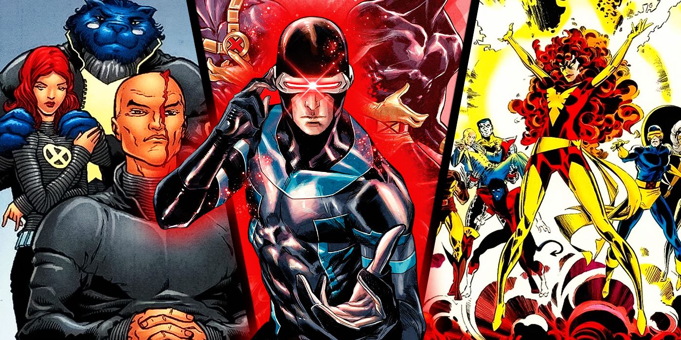 Images of the new X-Men, House of X and Uncanny X-Men, The Dark Phoenix Saga