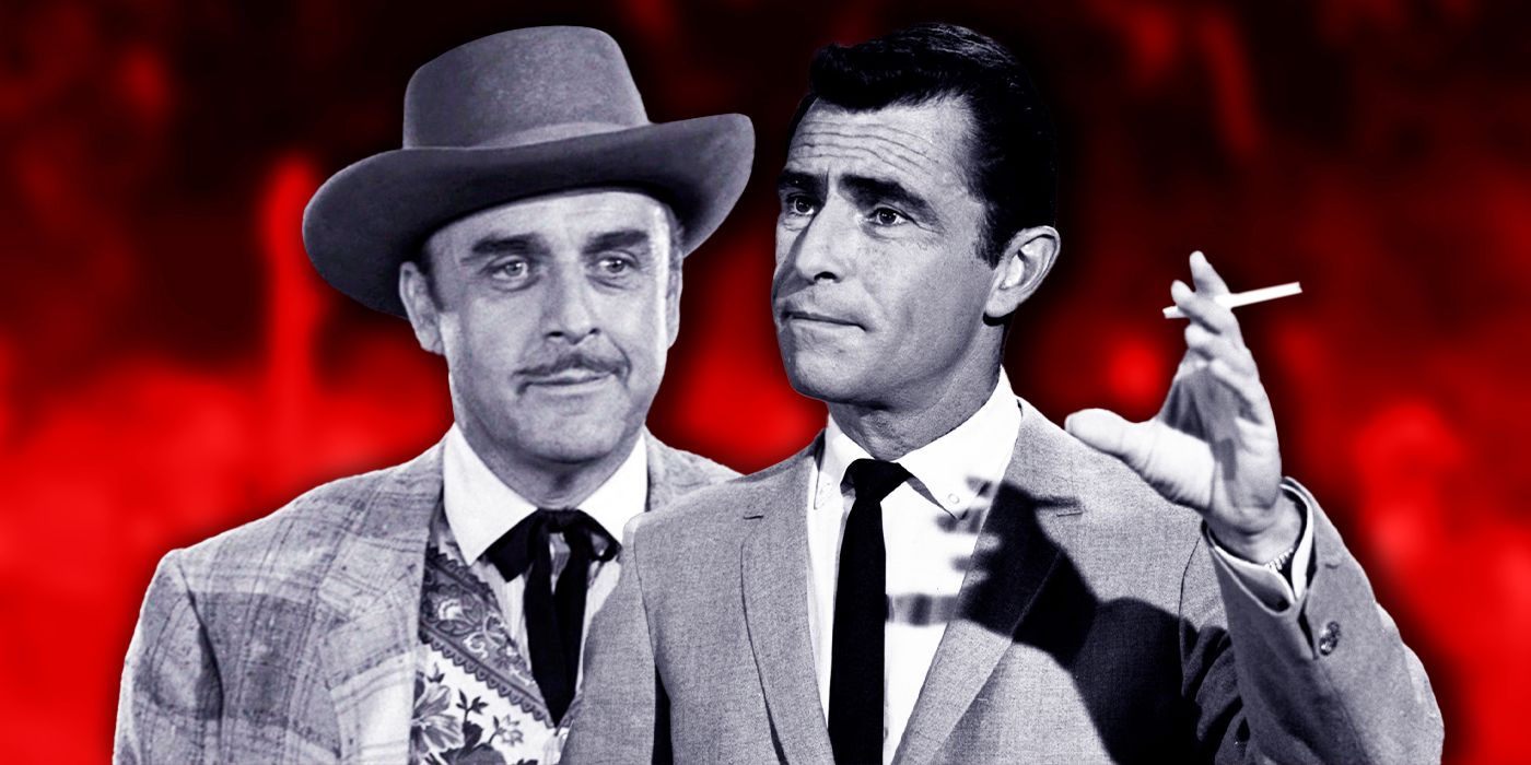 Serling and Mr. Garrity from Twilight Zone