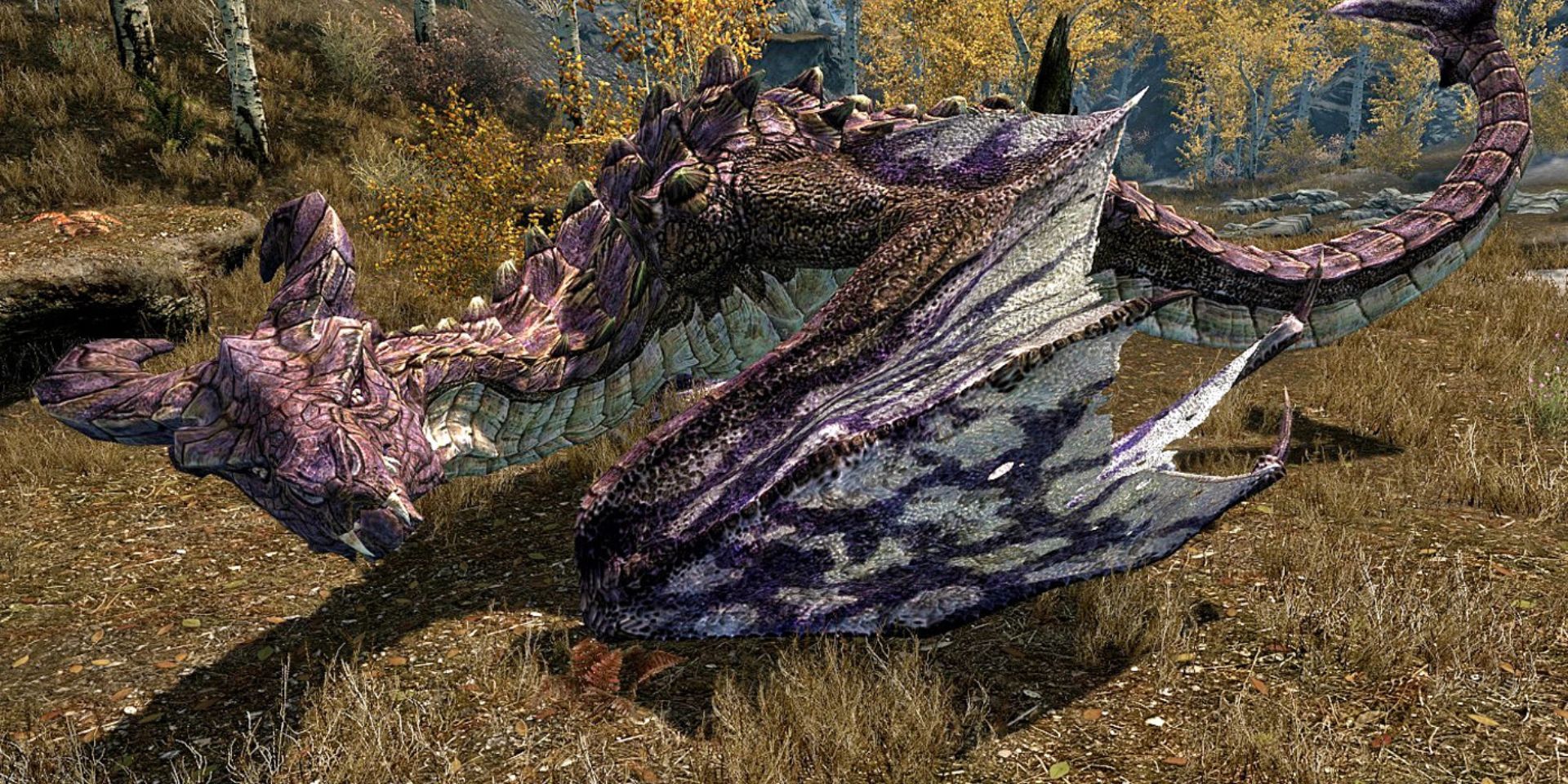 The legendary dragon from Elder Scrolls V: Skyrim.