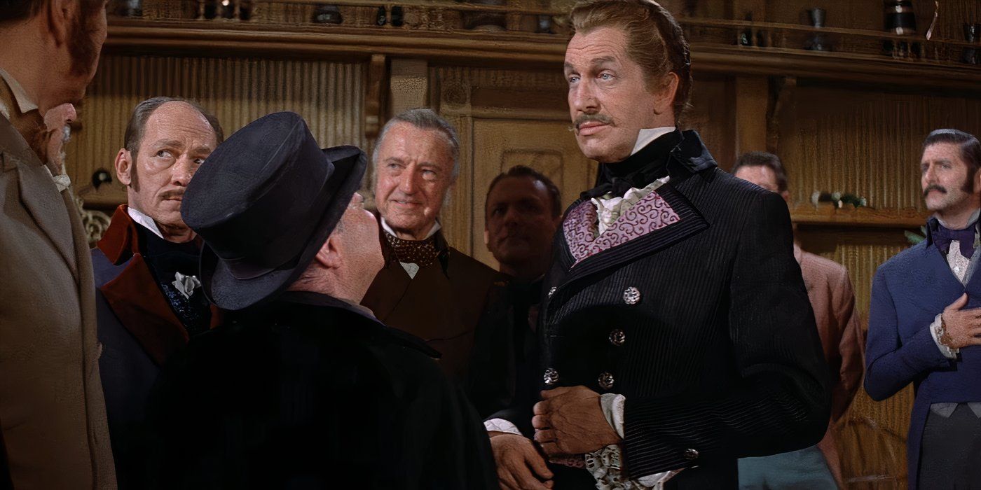 Vincent Price and Peter Lorre in Roger Corman's Tales of Terror