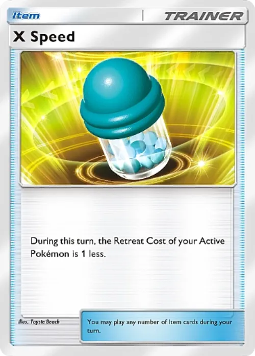 X Speed in Pokemon TCG Pocket