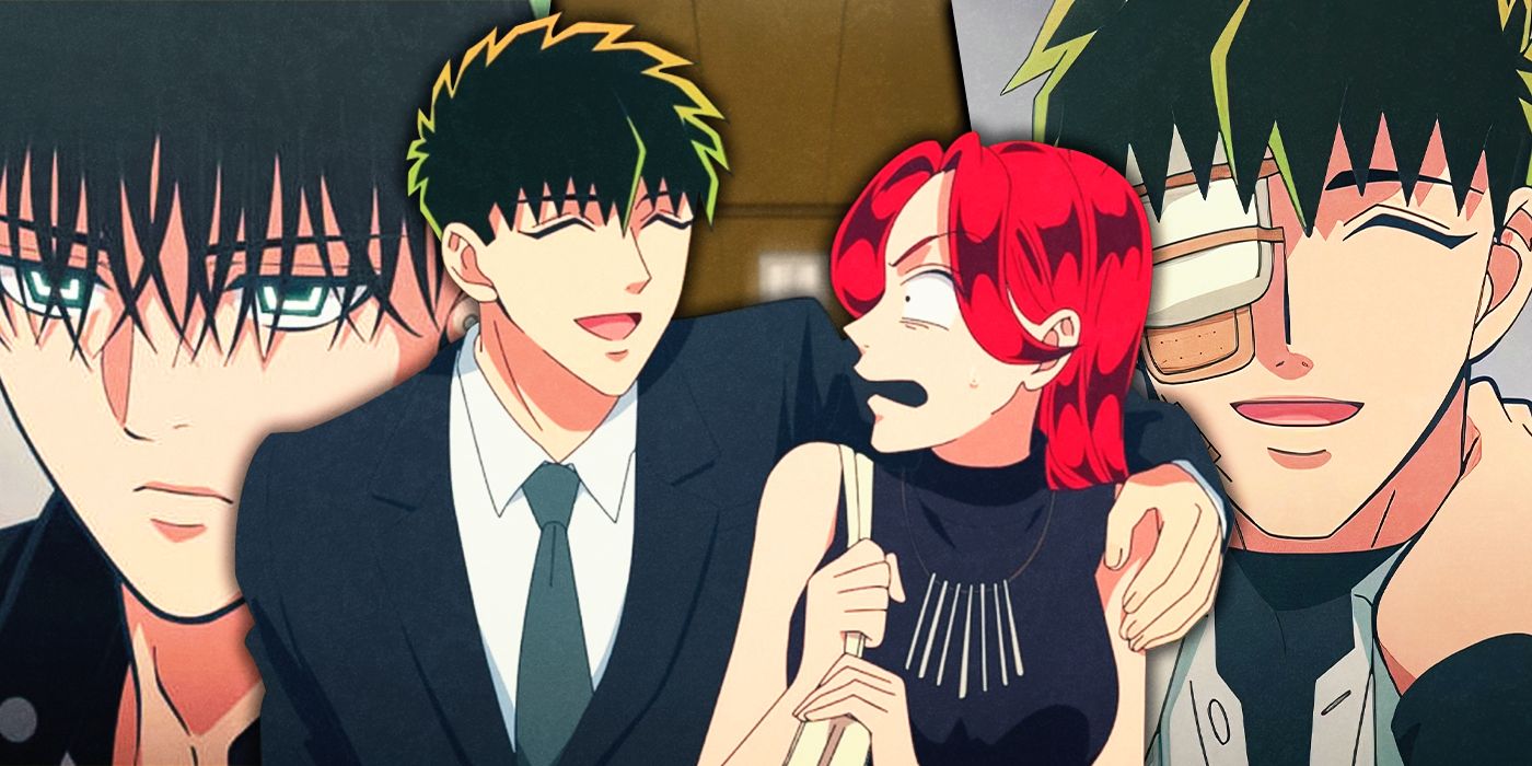 Images of Shouma, Kirishima and Yoshino in the Yakuza fiancé