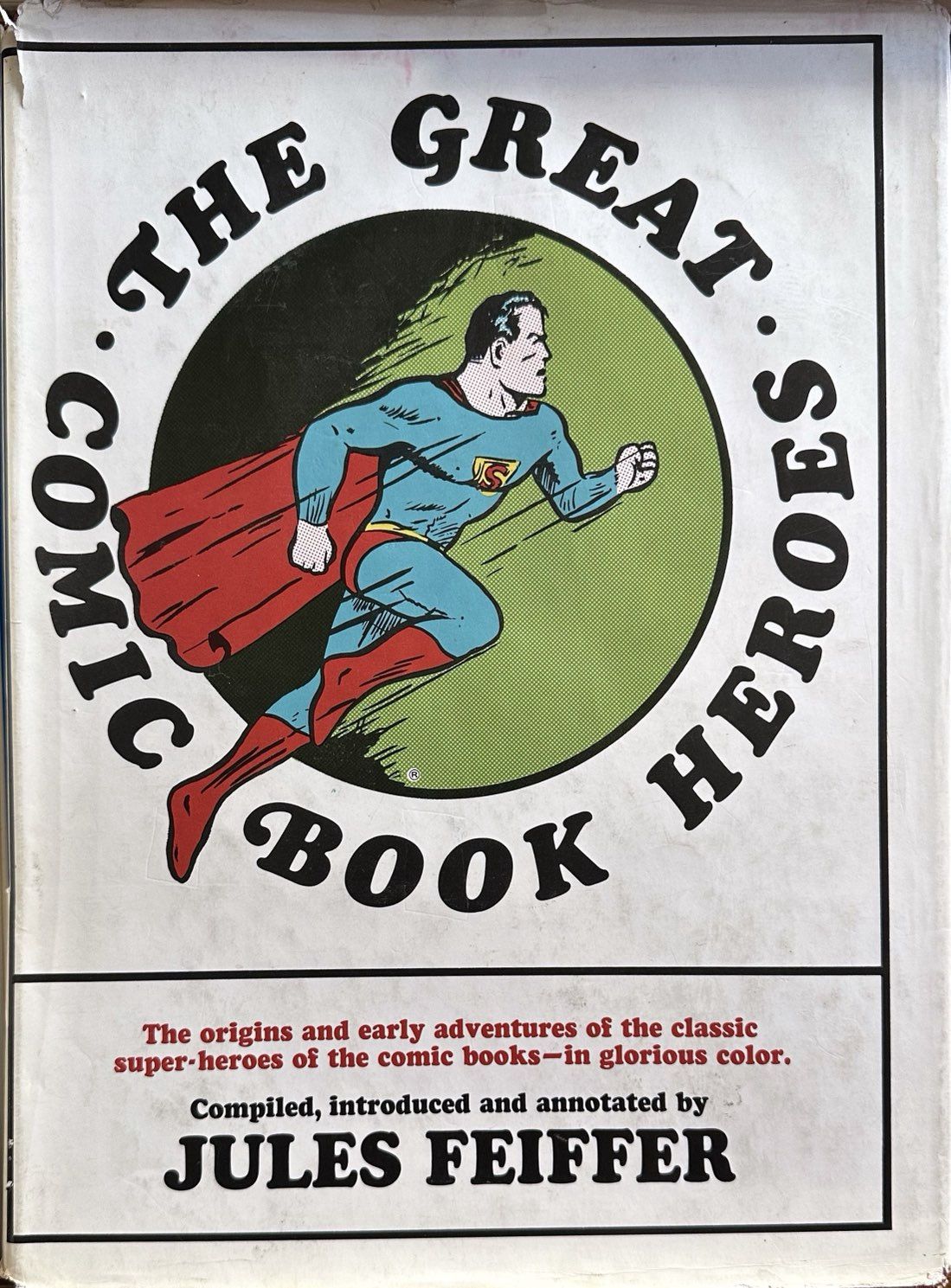 A capa de The Great COMic Book HEroes