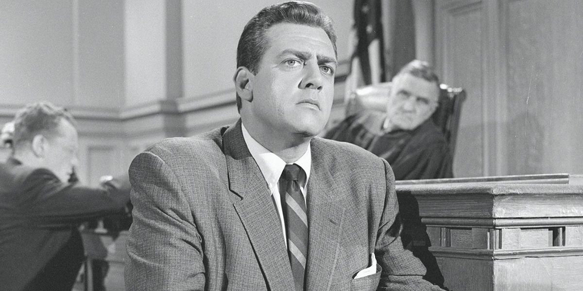 Raymond Burr retratou o Titular Perry Mason.