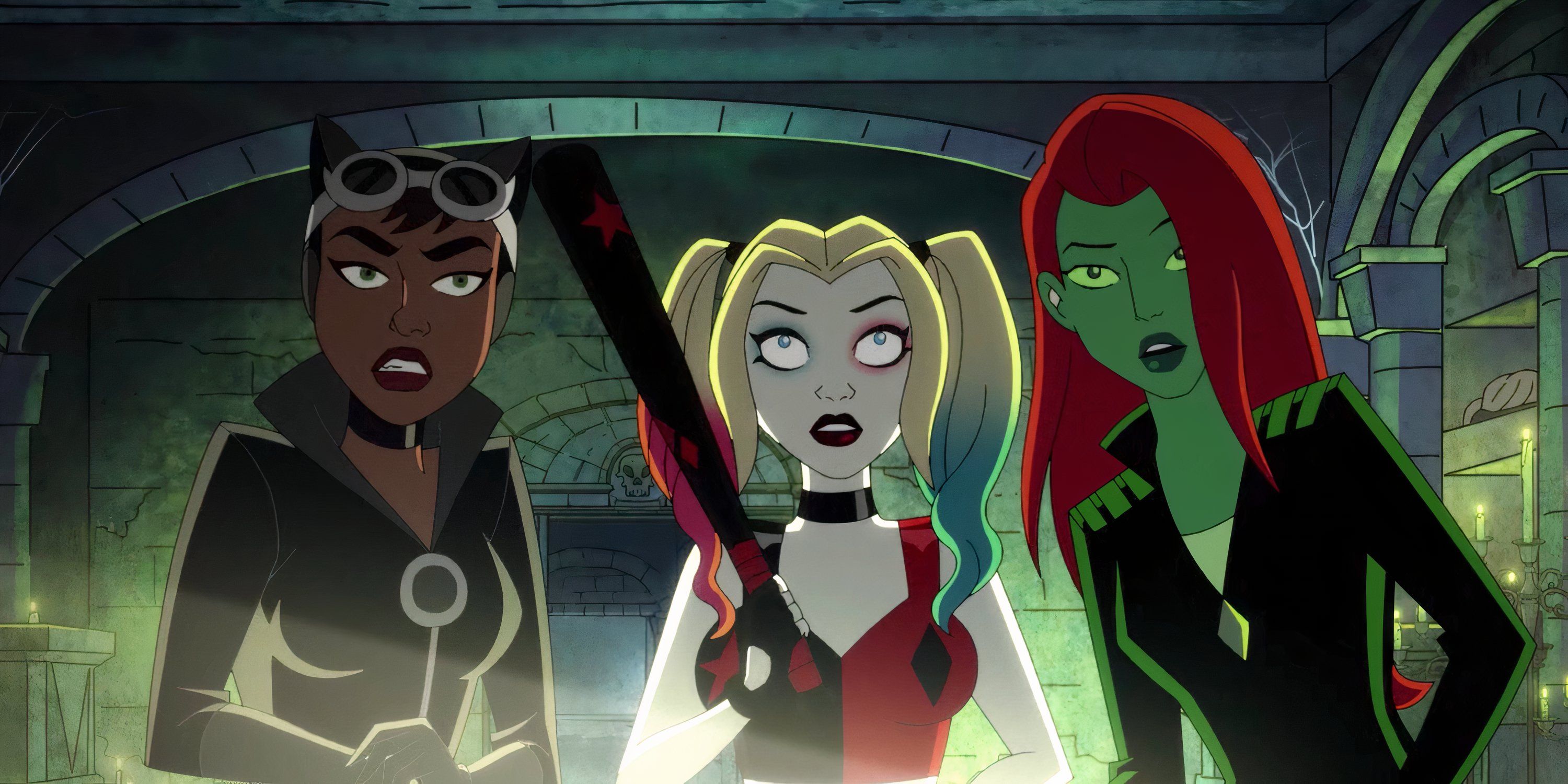 Harley Quinn, Poison Ivy and Catwoman join forces as the Gotham City Sirens