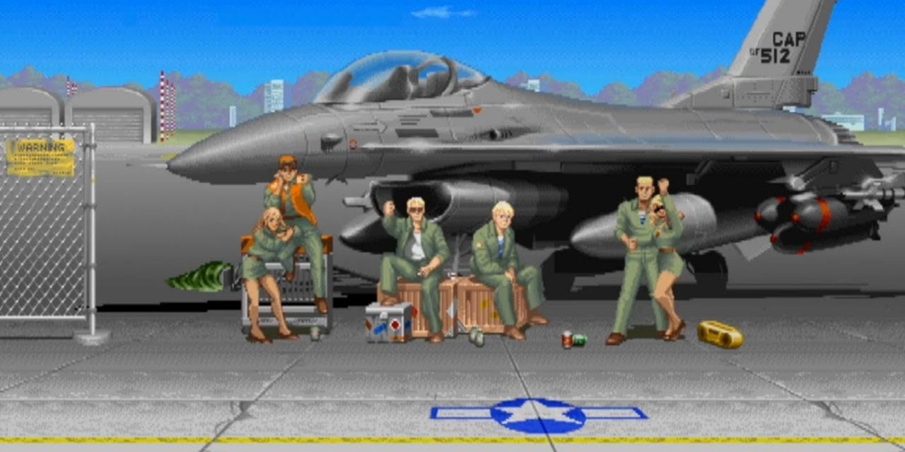 Estágio base da Força Aérea de Street Fighter 2