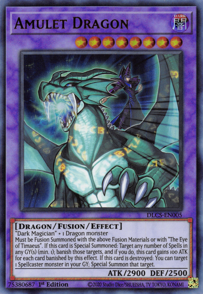 Dragão Amuleto no Yu-Gi-Oh! TCG/OCG.