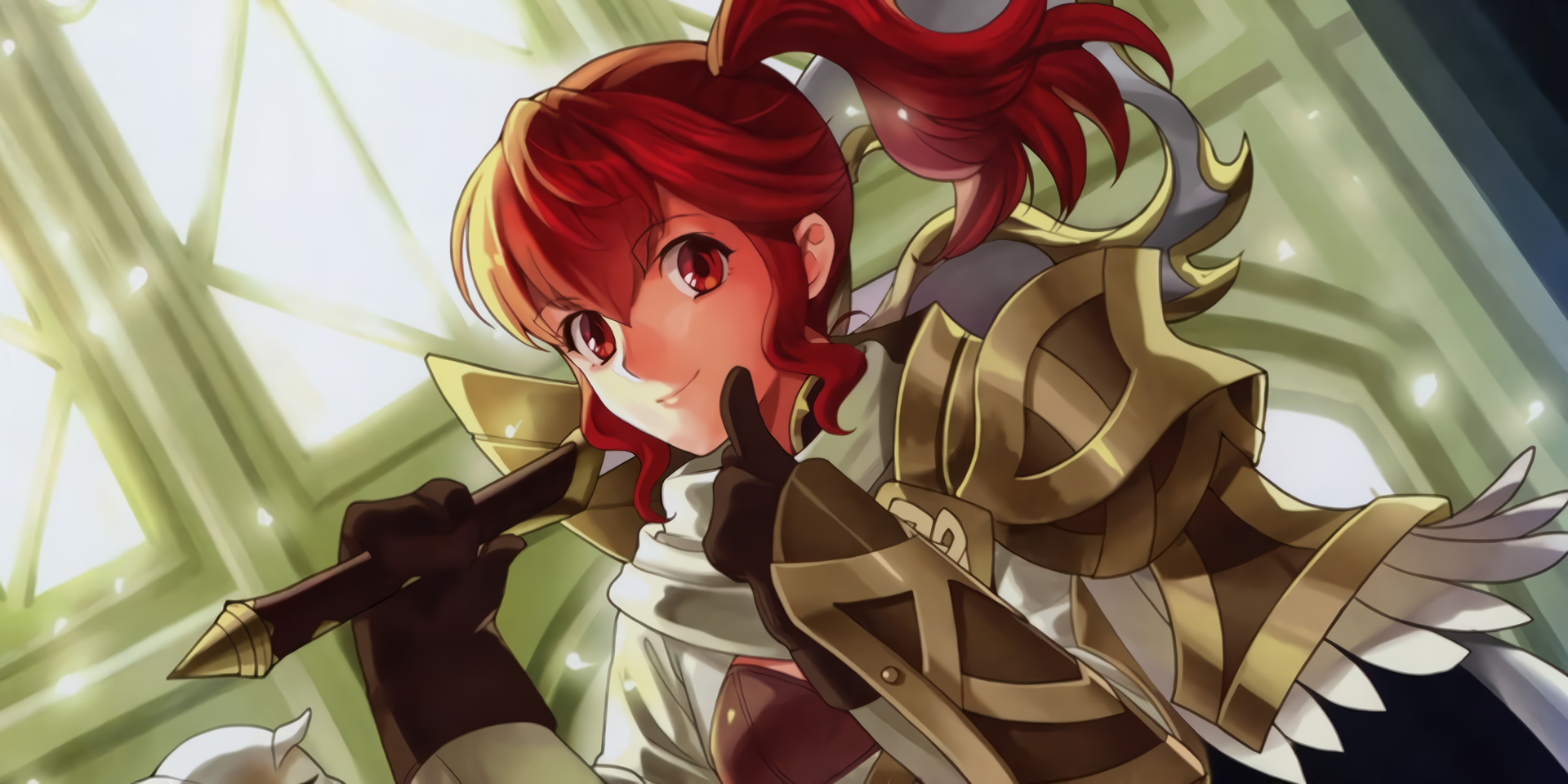 Anna Fire Emblem Heróis Posando