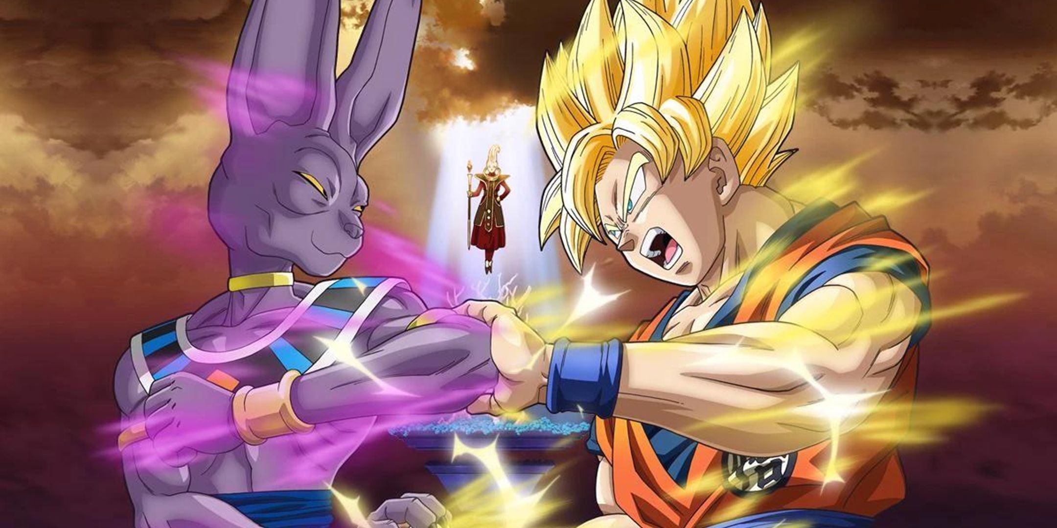 Goku luta contra Beerus