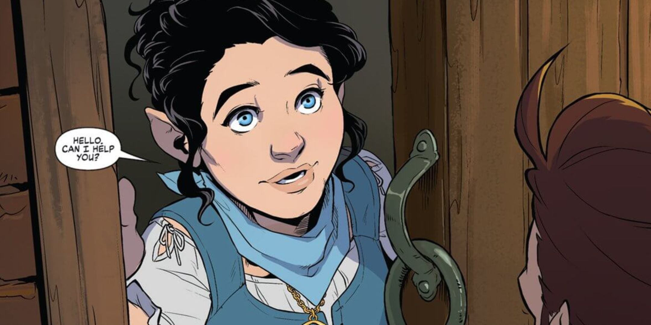 Pike Trickfoot na história em quadrinhos de Vox Machina Origins