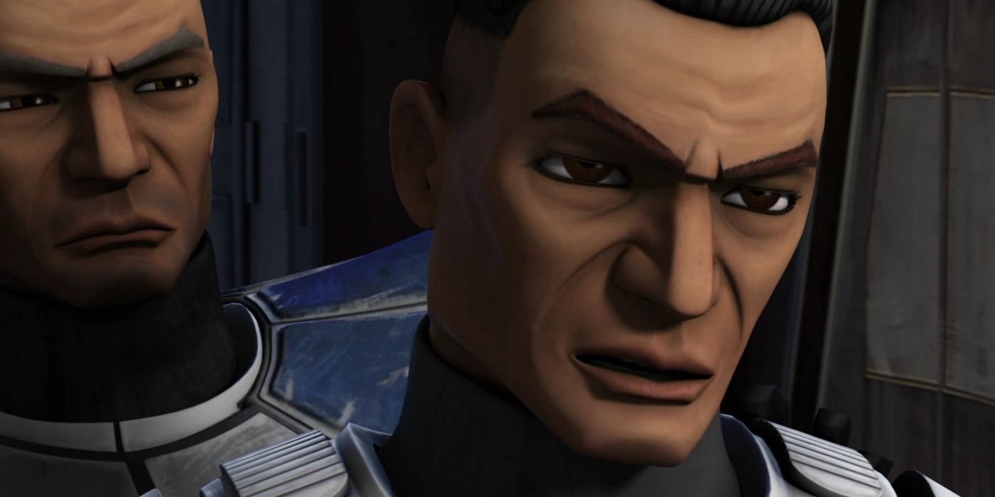 Star Wars: The Clone Wars'da kaygan görünüyor