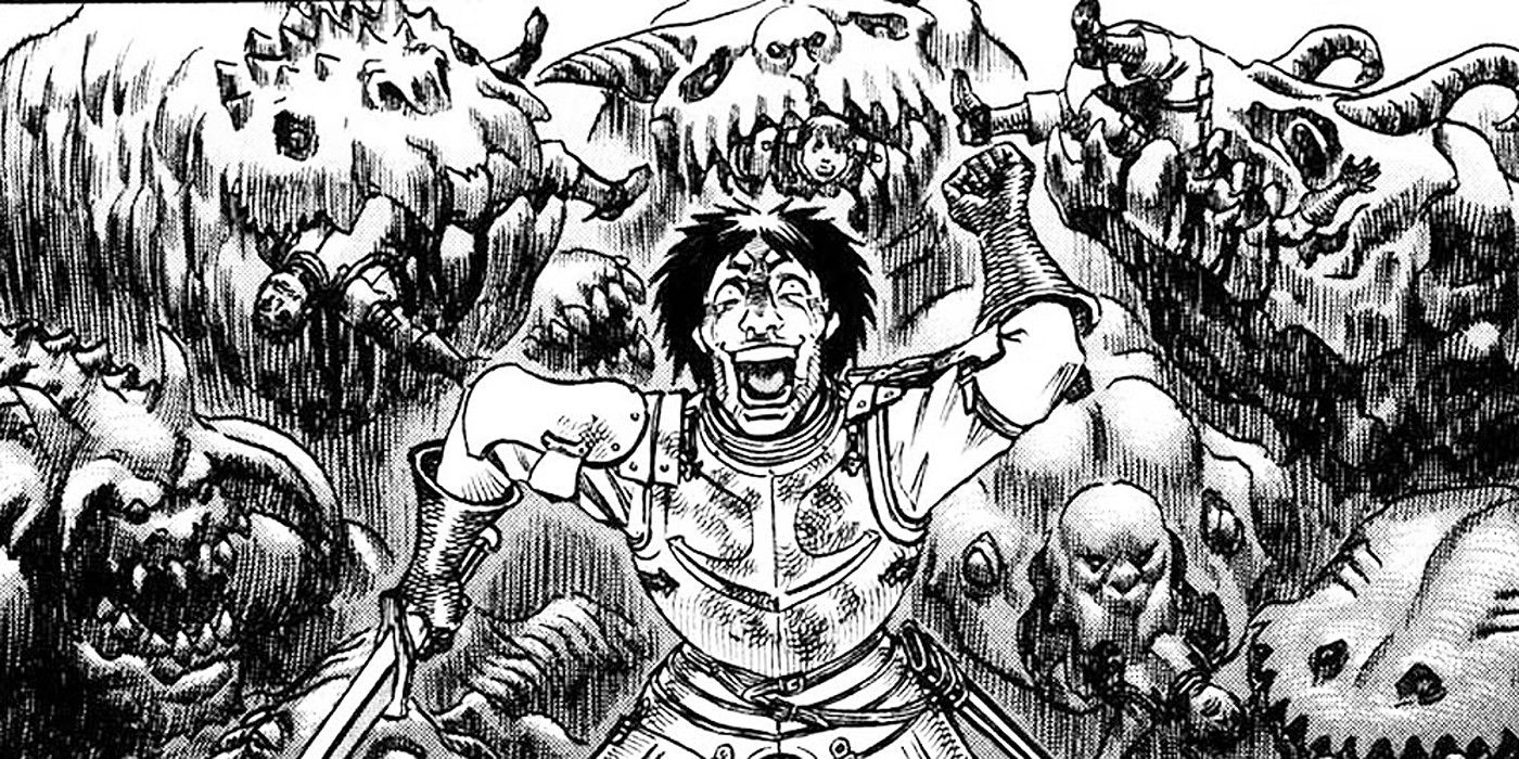 Corkus foge dos Apóstolos em Berserk