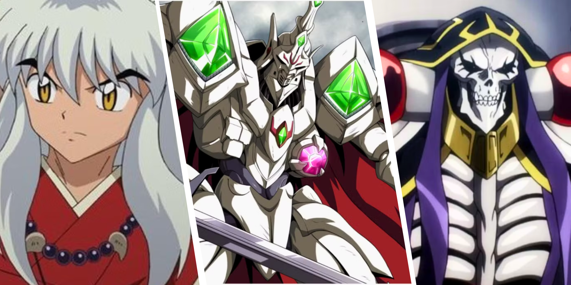 Custom image of Inuyasha, Escaflowne and Overlord