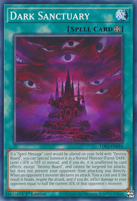 Santuário sombrio no yu-gi-oh! TCG/OCG.