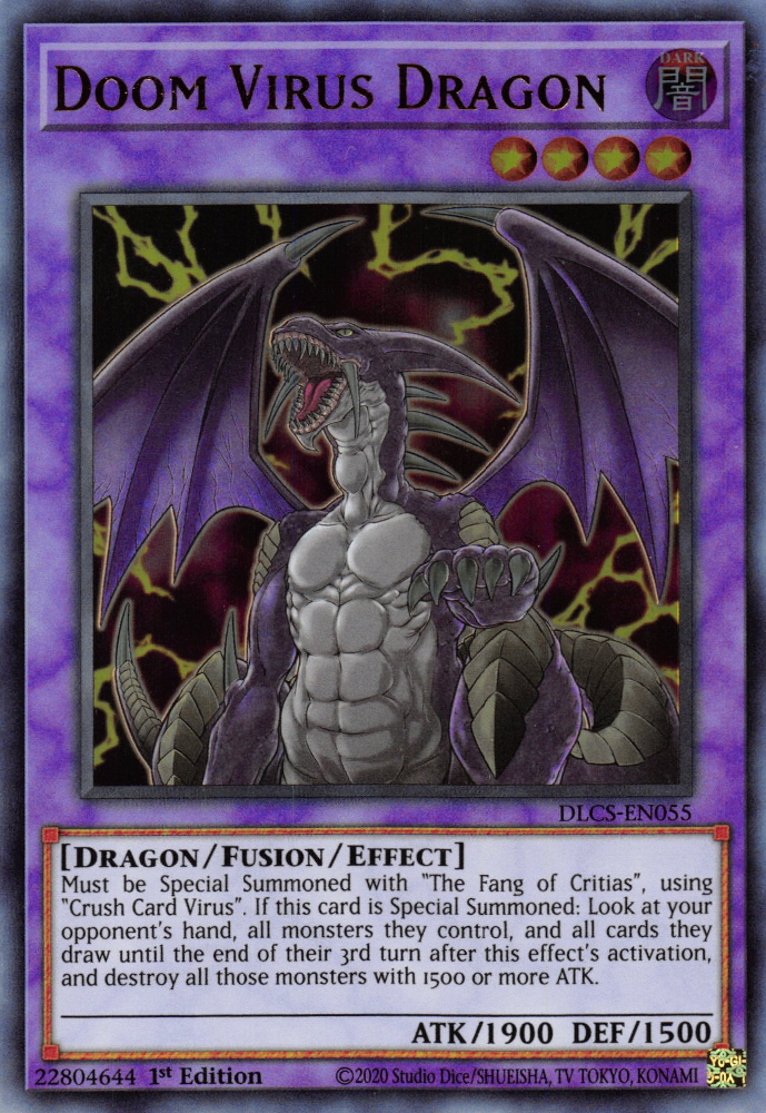 Dragão do Vírus Doom no Yu-Gi-Oh! TCG/OCG.