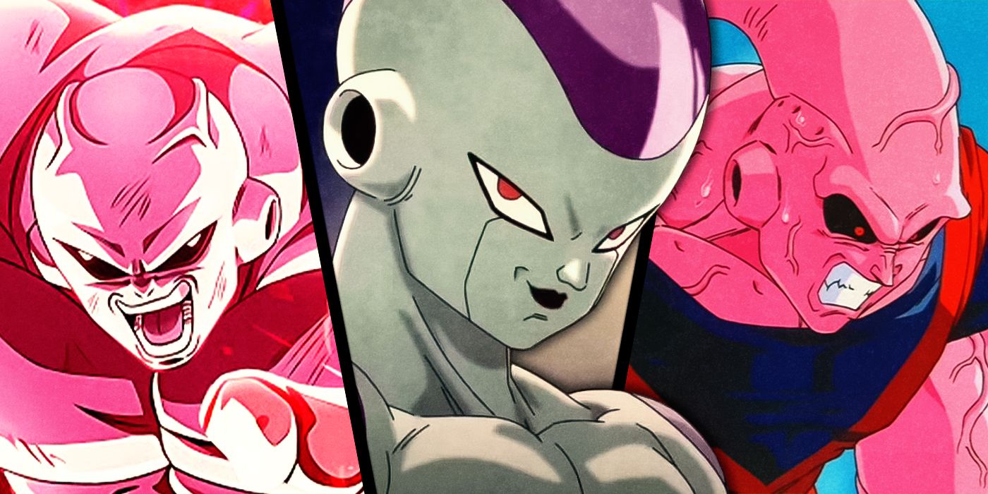 Images of Full Power Jiren, Frieza and Buuhan in Dragon Ball