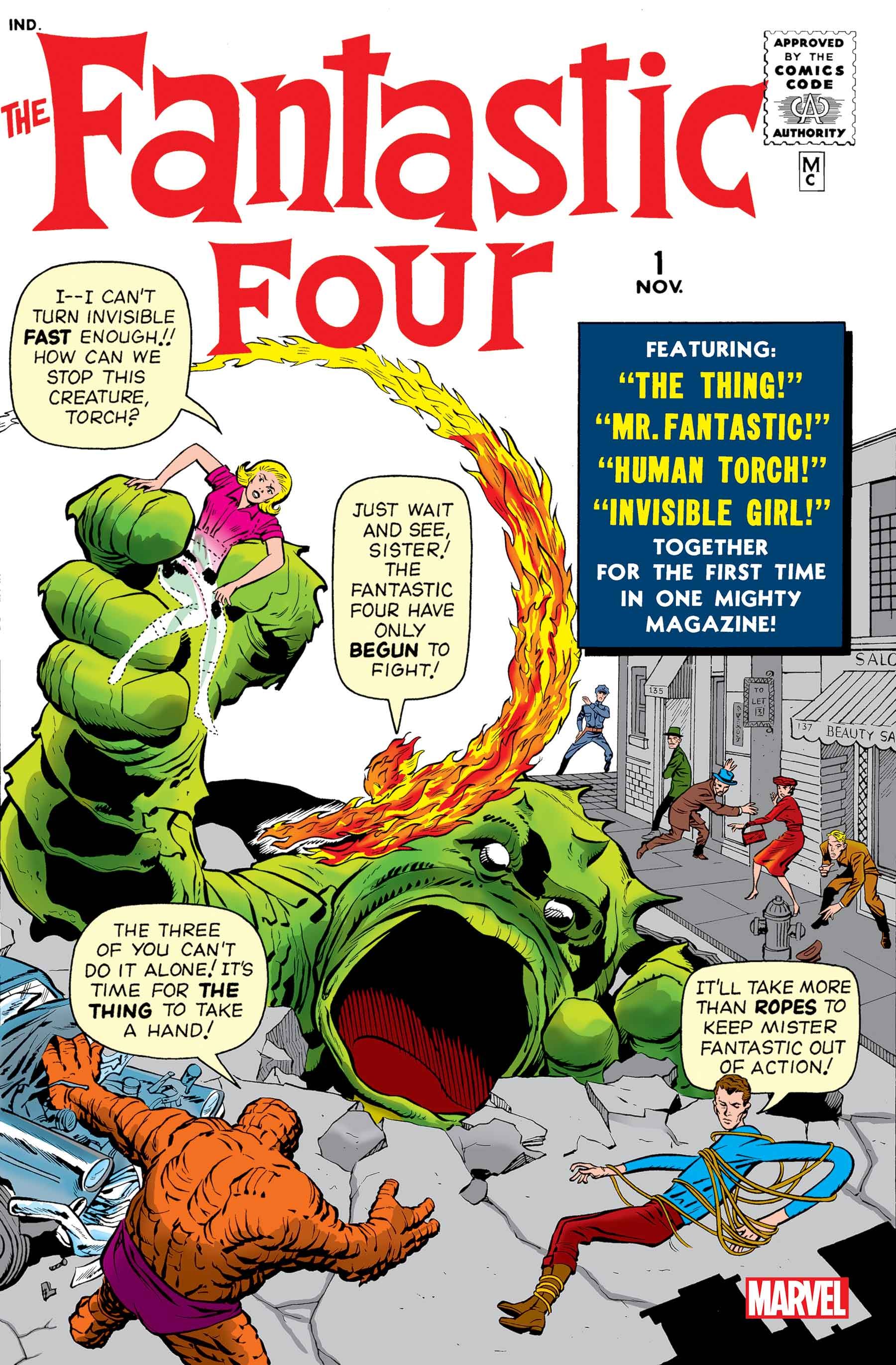 Fantastic Four Facsimile Edition #1 Kapak