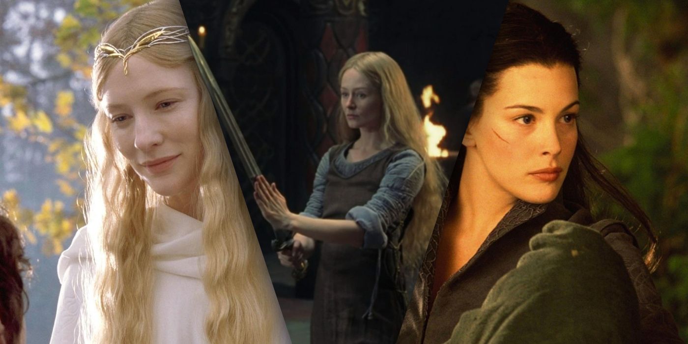 Eowyn, Galadriel, Arwen