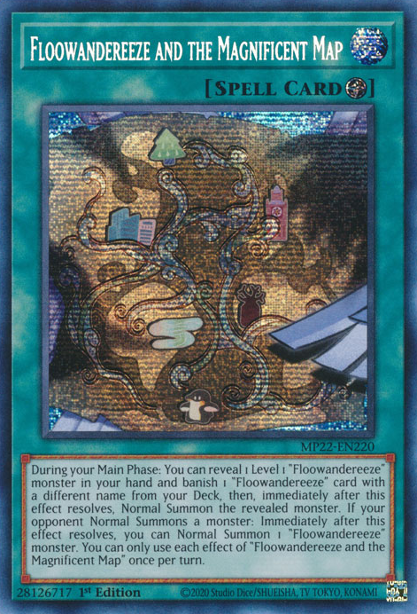 Floowandereeze e o magnífico mapa no yu-gi-oh! TCG/OCG.