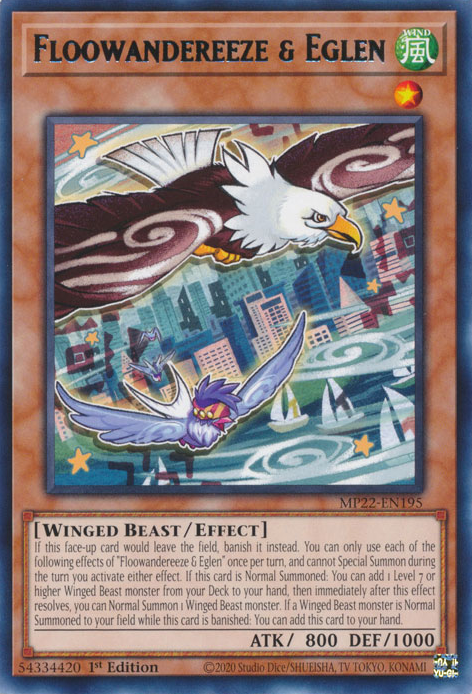 Floowandereeze e Eglen no Yu-Gi-Oh! TCG/OCG.