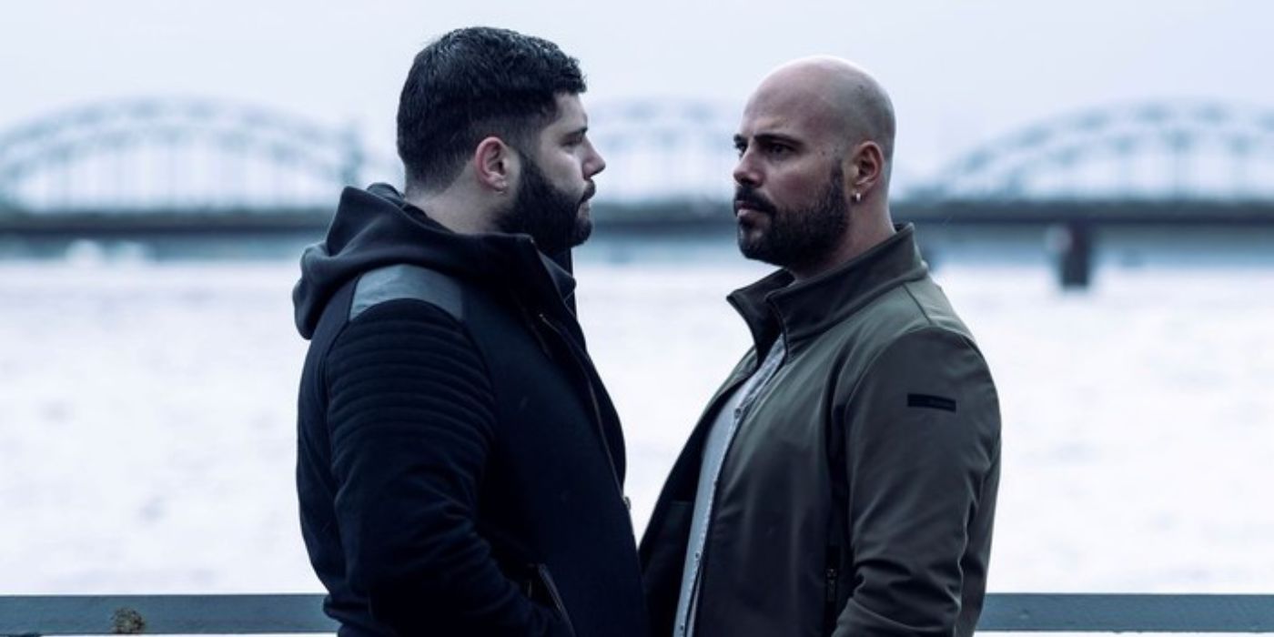 Marco d'Amore como Ciro di Marzio e Salvatore Esposito como Gennaro Savasno de Gomorrah