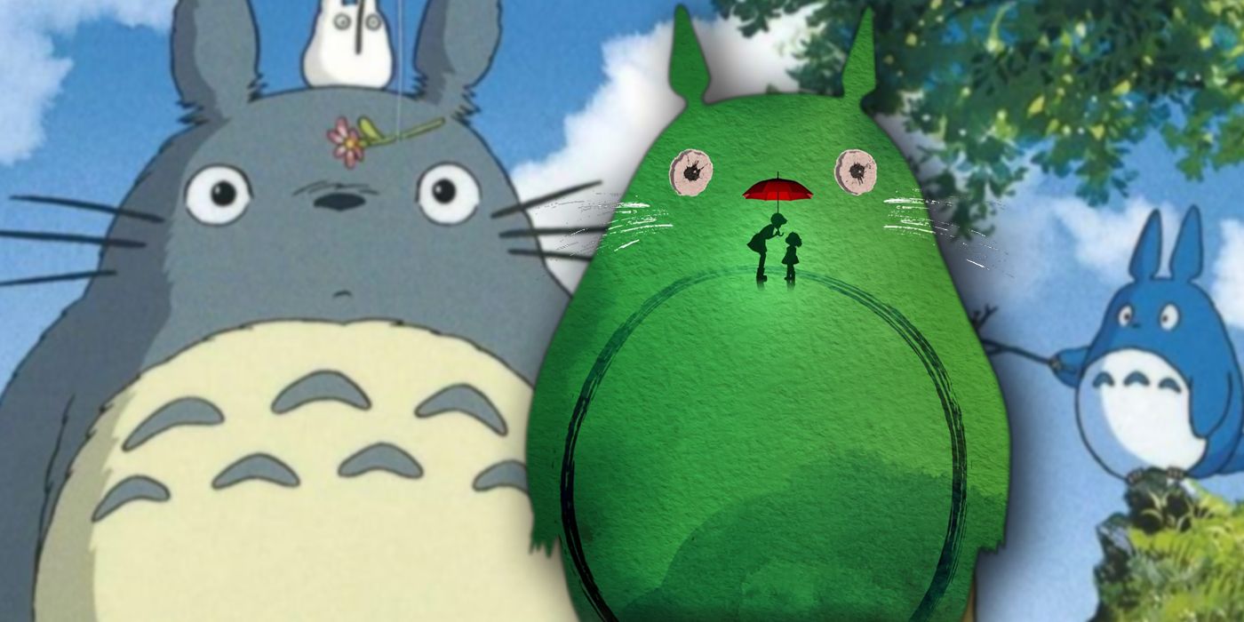 Studio Ghibli's Totoro with 