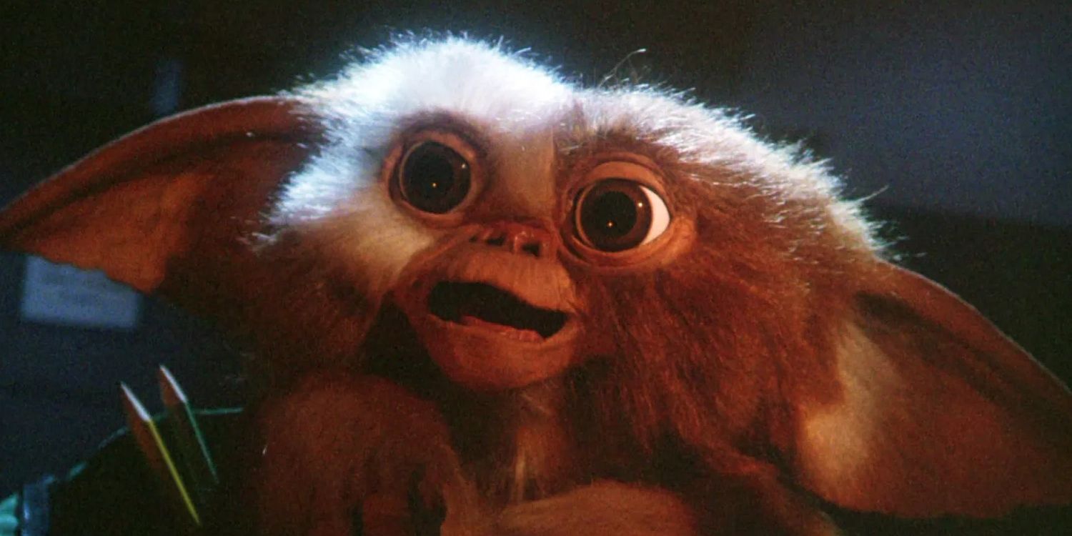 Um Gizmo chocado em Gremlins