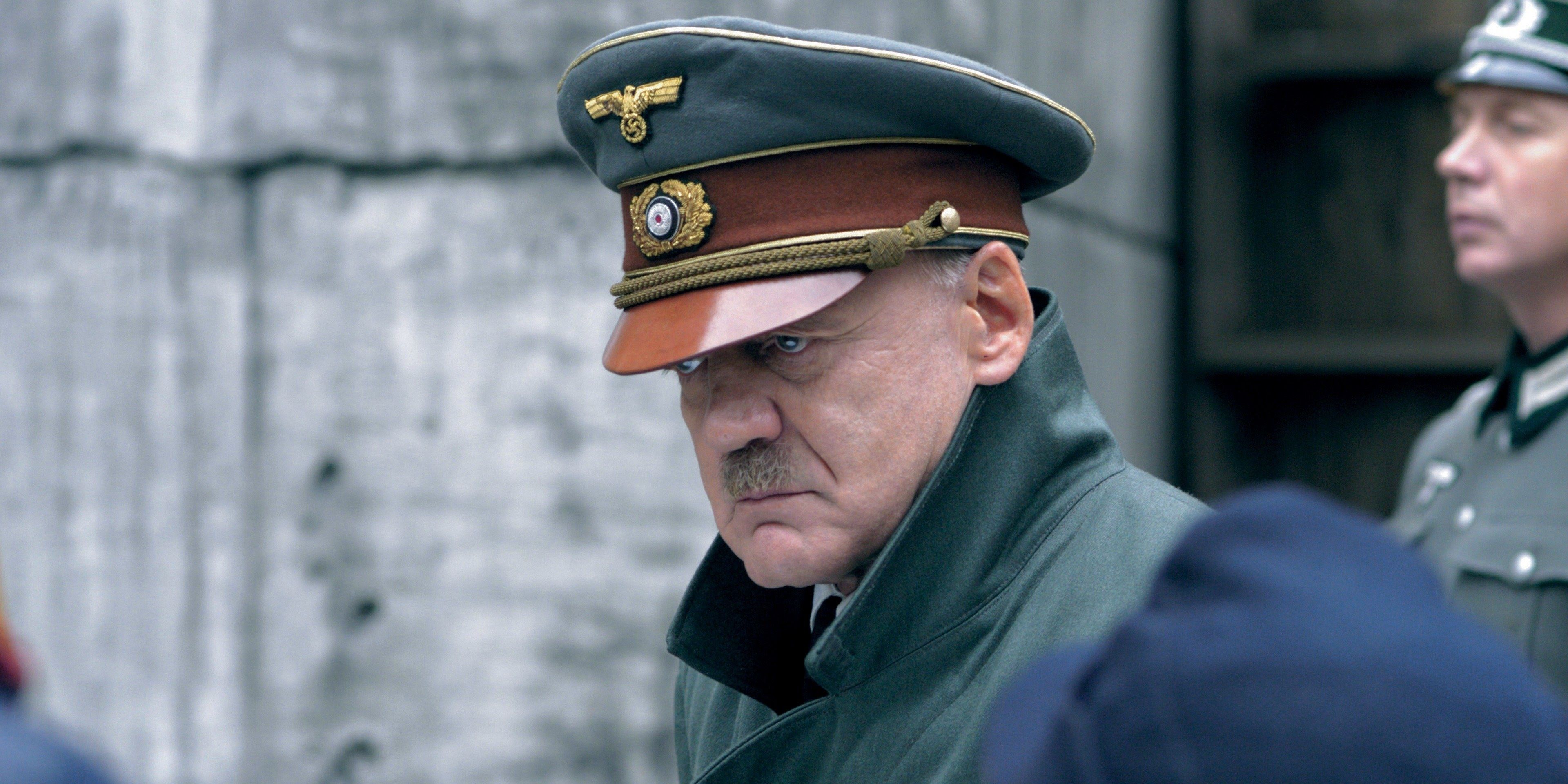 Hitler looking angry in Downfall