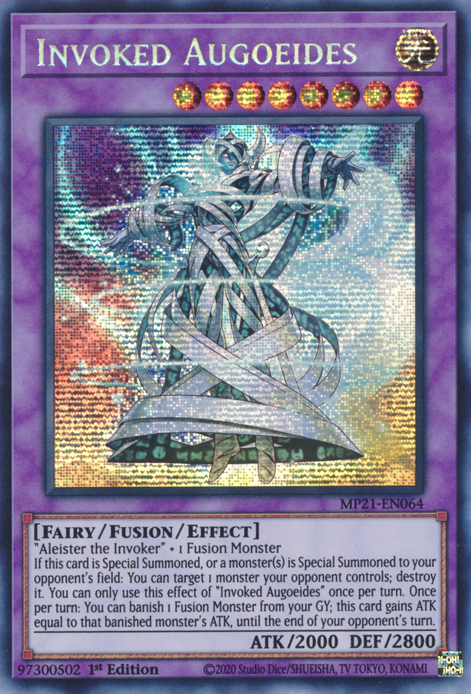 Invocou augoeides no Yu-Gi-Oh! TCG/OCG.