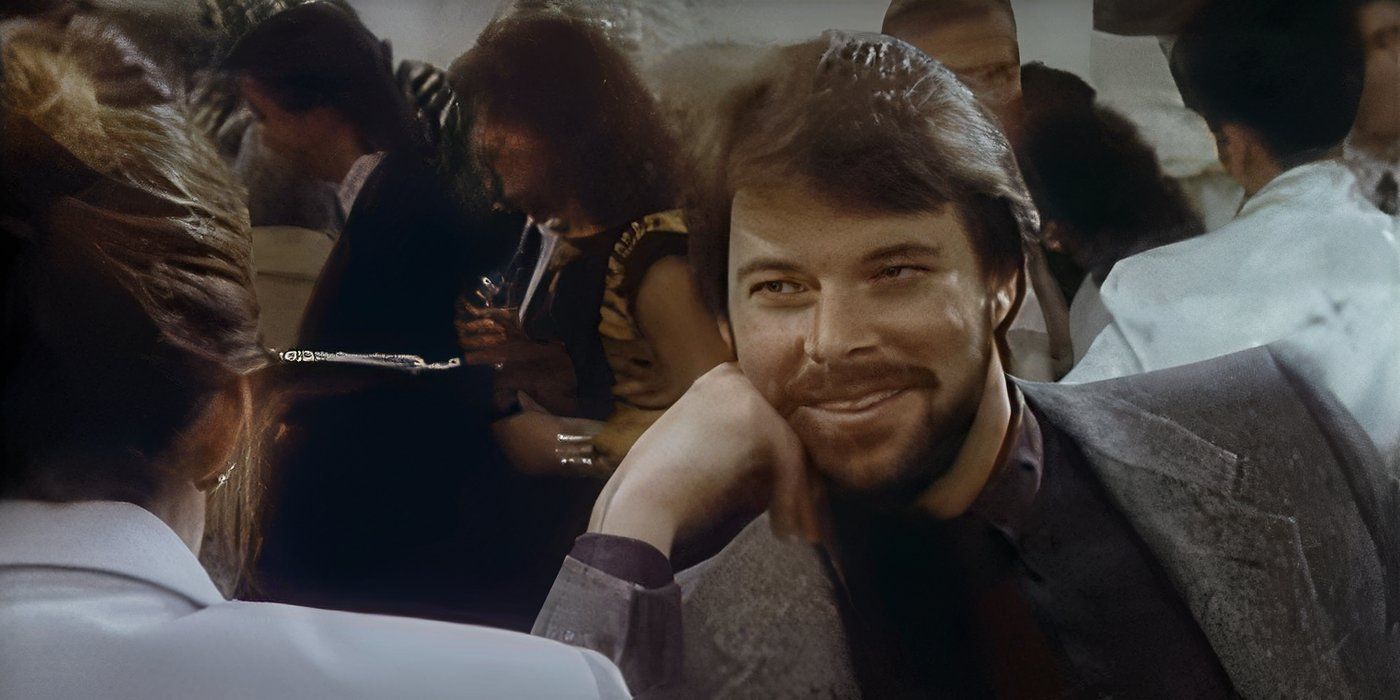 Jonathan Frakes em The Twilight Zone, mas ela consegue digitar