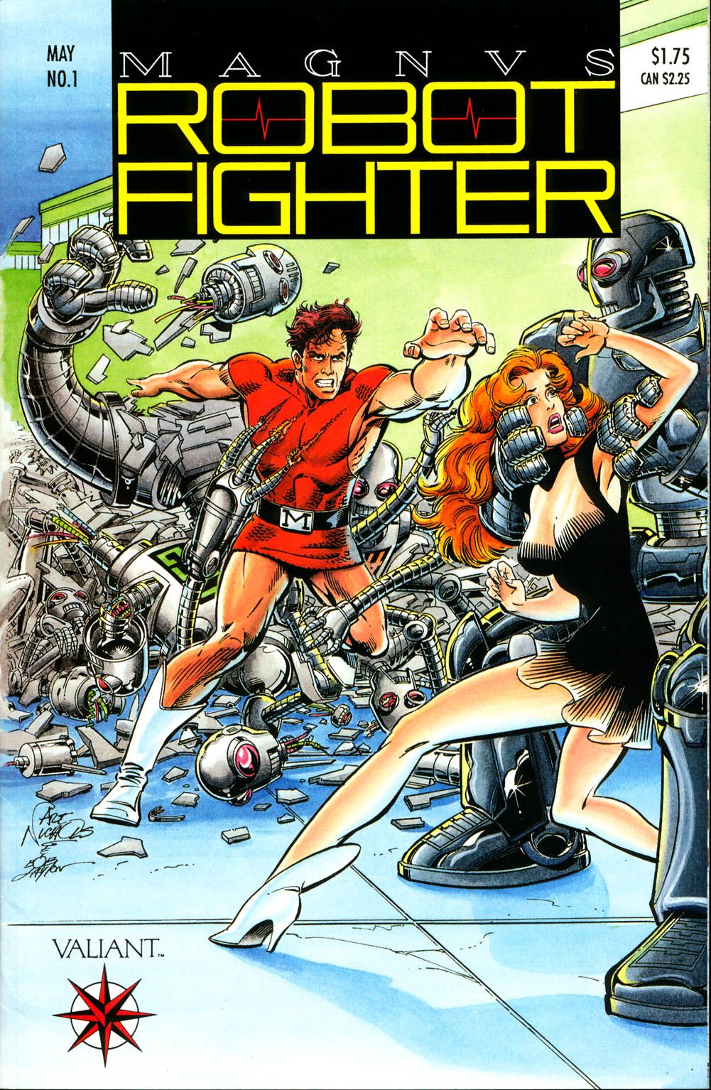 A capa de Magnus, Robot Fighter #1