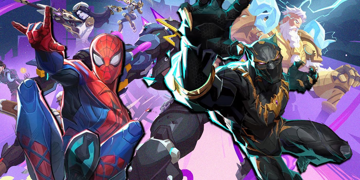 Black Panther, Spider-Man, Marvel Rivals, Overwatch 2