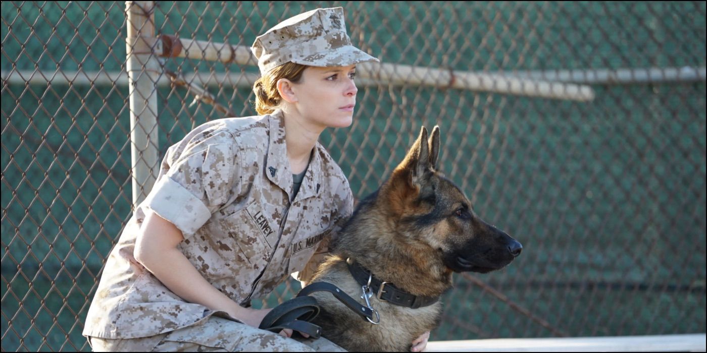 Megan Leavey and her dog 