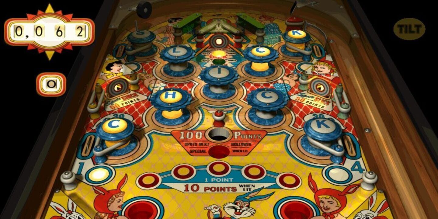 Pintinho esperto do Microsoft Pinball Arcade