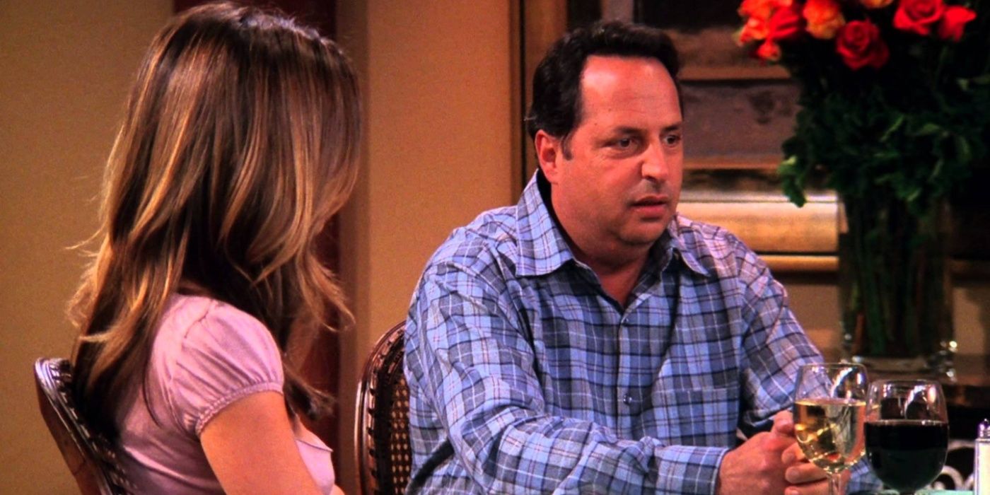 Rachel e Steve em um encontro juntos em Friends