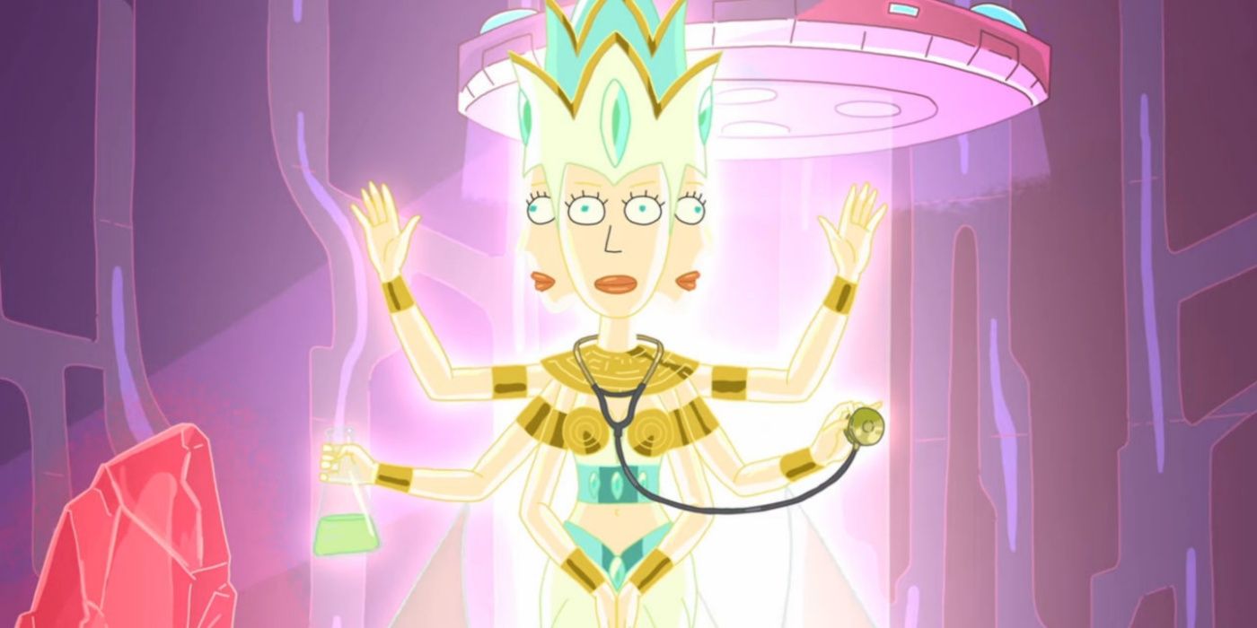 A Deusa Beth é criada em Rick e Morty