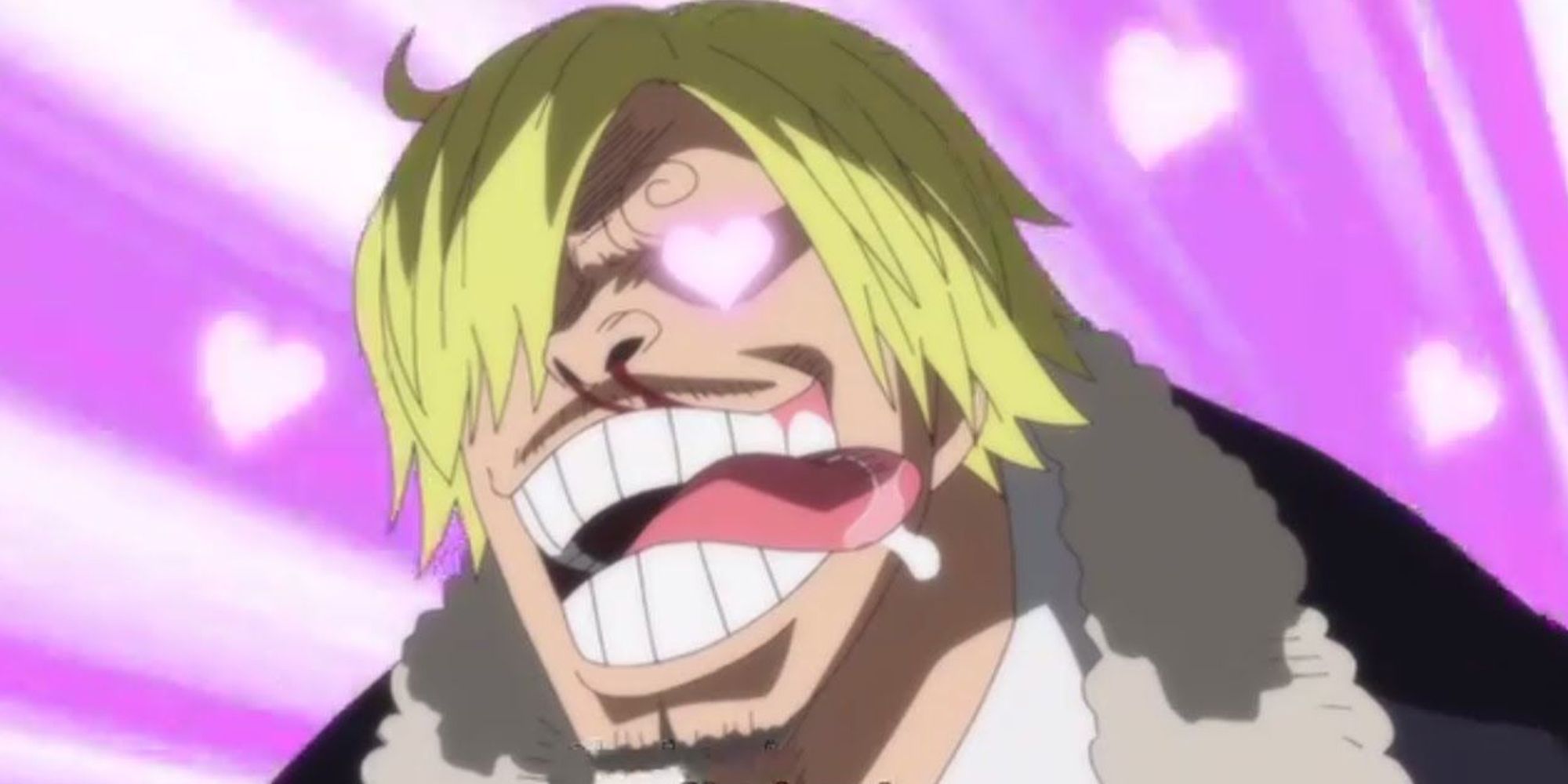 Sanji de One Piece desejando Nami