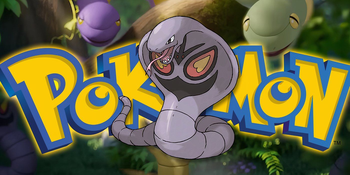 Arbok with Pokemon logo and Year of the Snake anime film