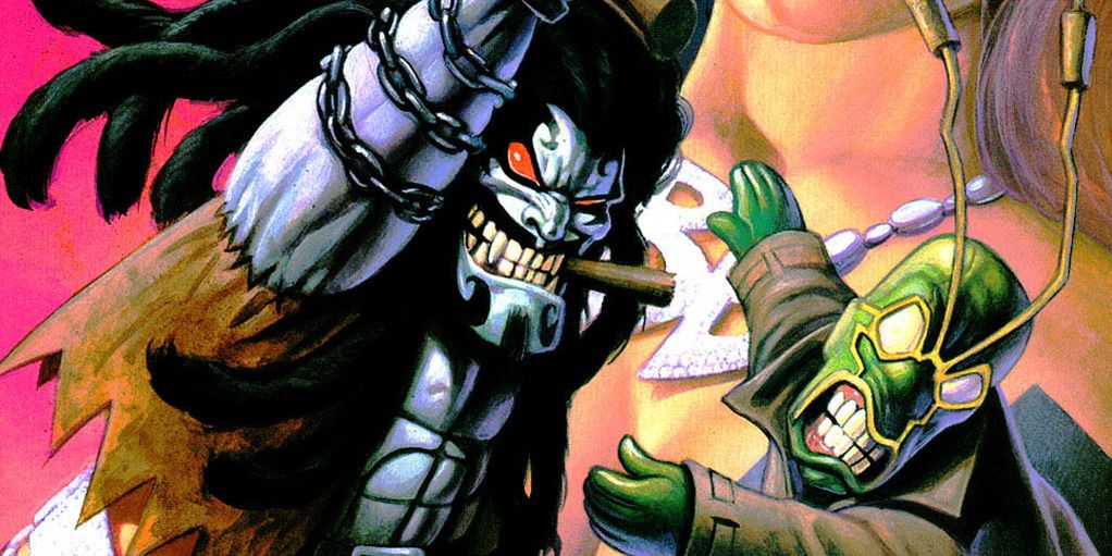 Lobo persegue bug de emboscada na capa de Lobo Unbound