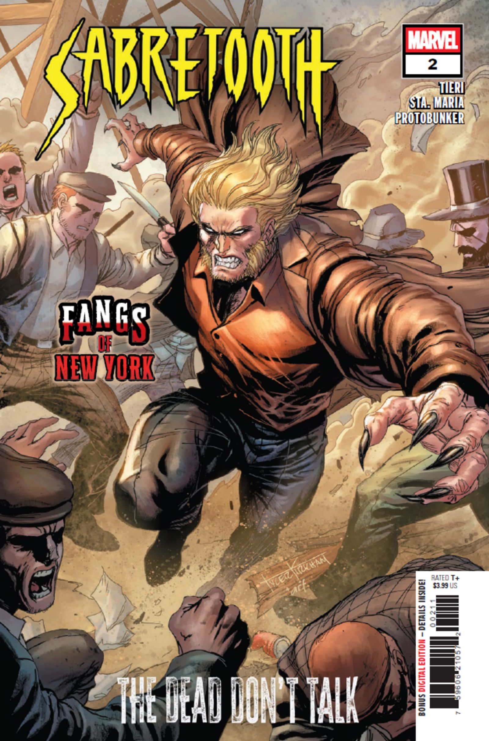 Sabretooth The Dead Don't Talk 2 capa