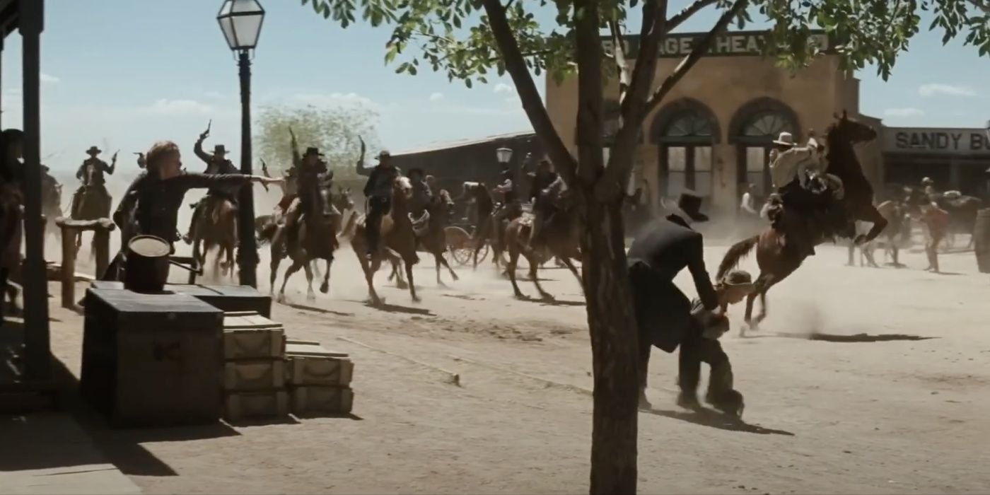 Sam Elliott, Mezar Taşı'nda Virgil Earp olarak