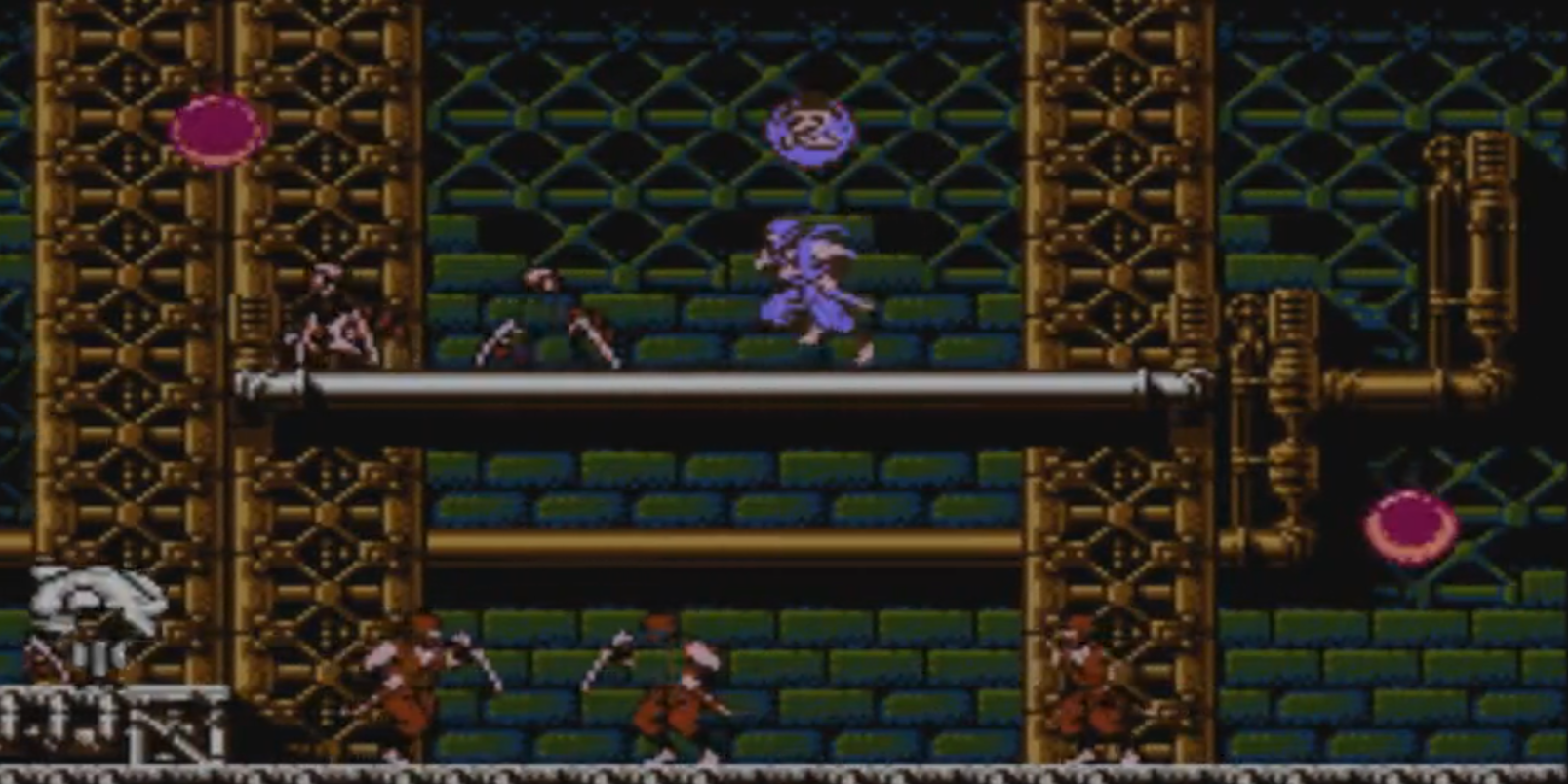 Ryu fights in Ninja Gaiden III: The Ancient Ship of Doom.