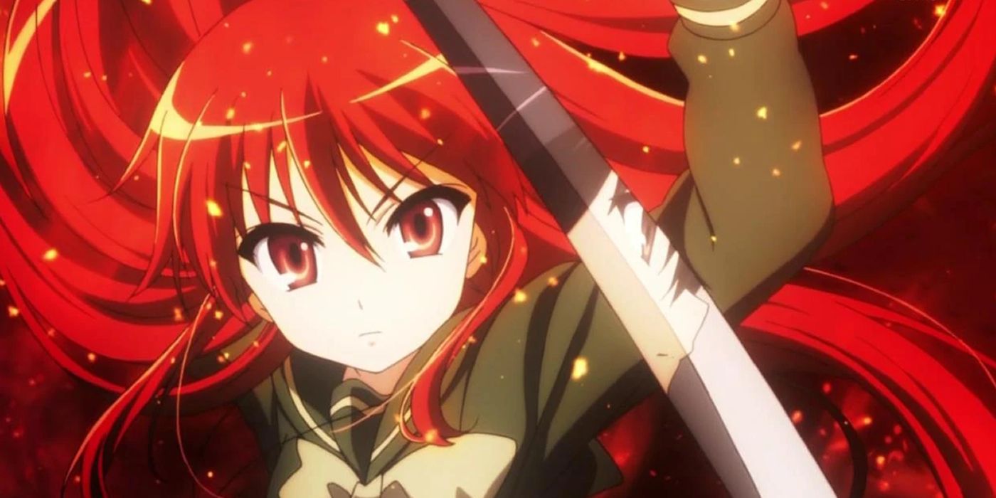 Shana e Yuji em Shakugan no Shana