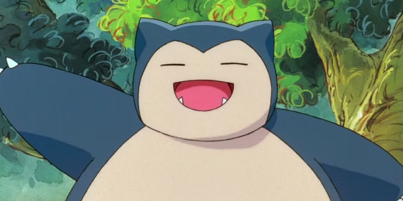 Snorlax no anime Pokemon