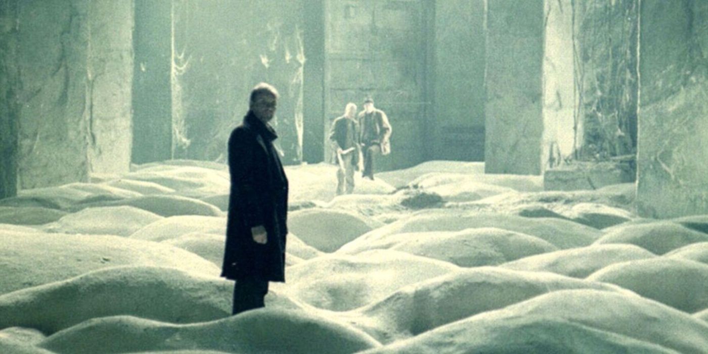 Uma foto atmosférica de Stalker, de Andrei Tarkovsky